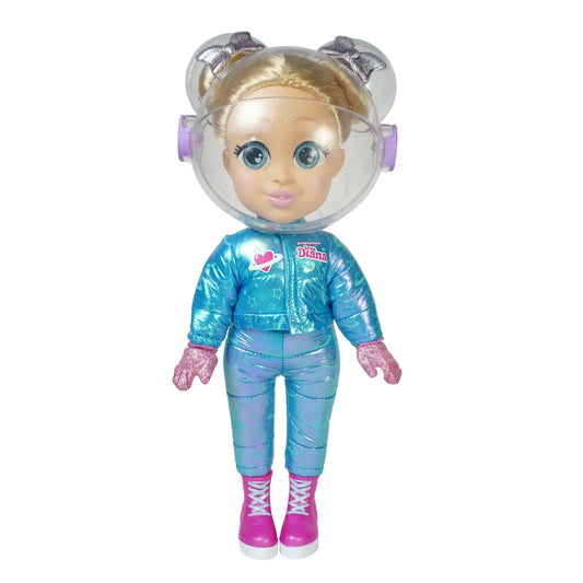 Love, Diana – Mashup Astronaut till Frisör – 33 cm Docka