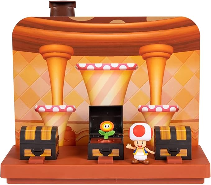 Nintendo Super Mario Deluxe Toad House Playset