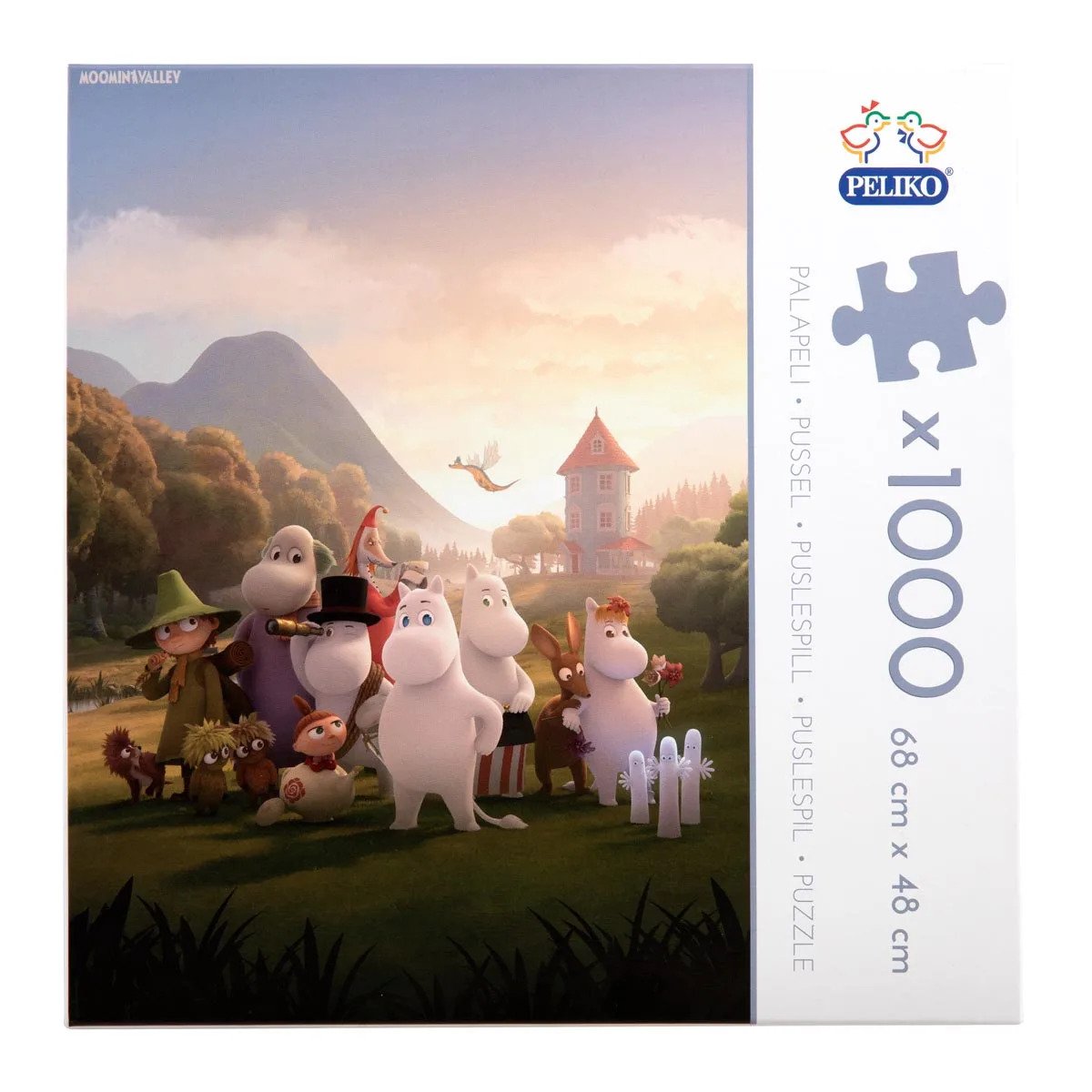 Mumin - Mumindalen Pussel 1000 bitar