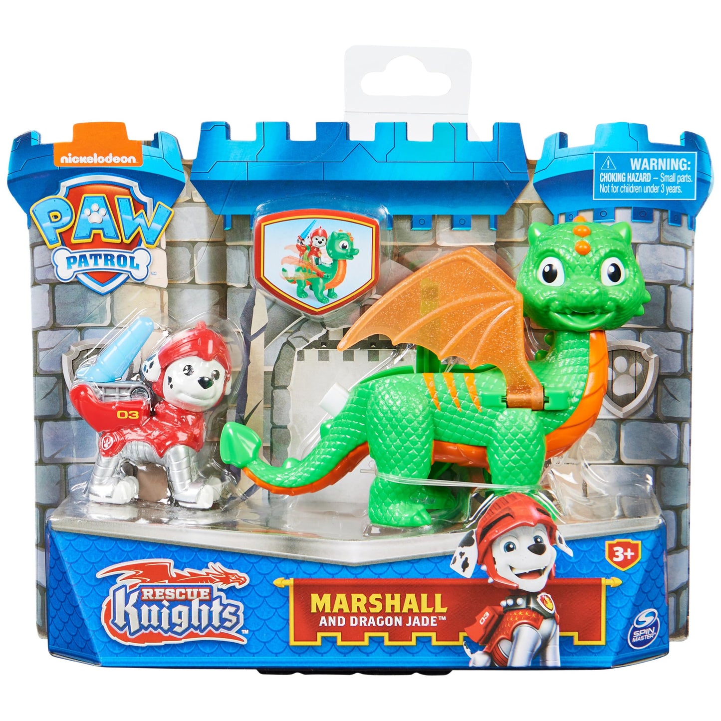 Paw Patrol, Räddningsriddarna Marshall och Draken Jade Actionfigurset