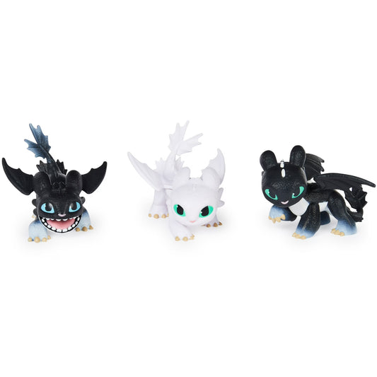 DreamWorks Dragons Legends Revealed, Lightfury och 3 Baby Nightlights