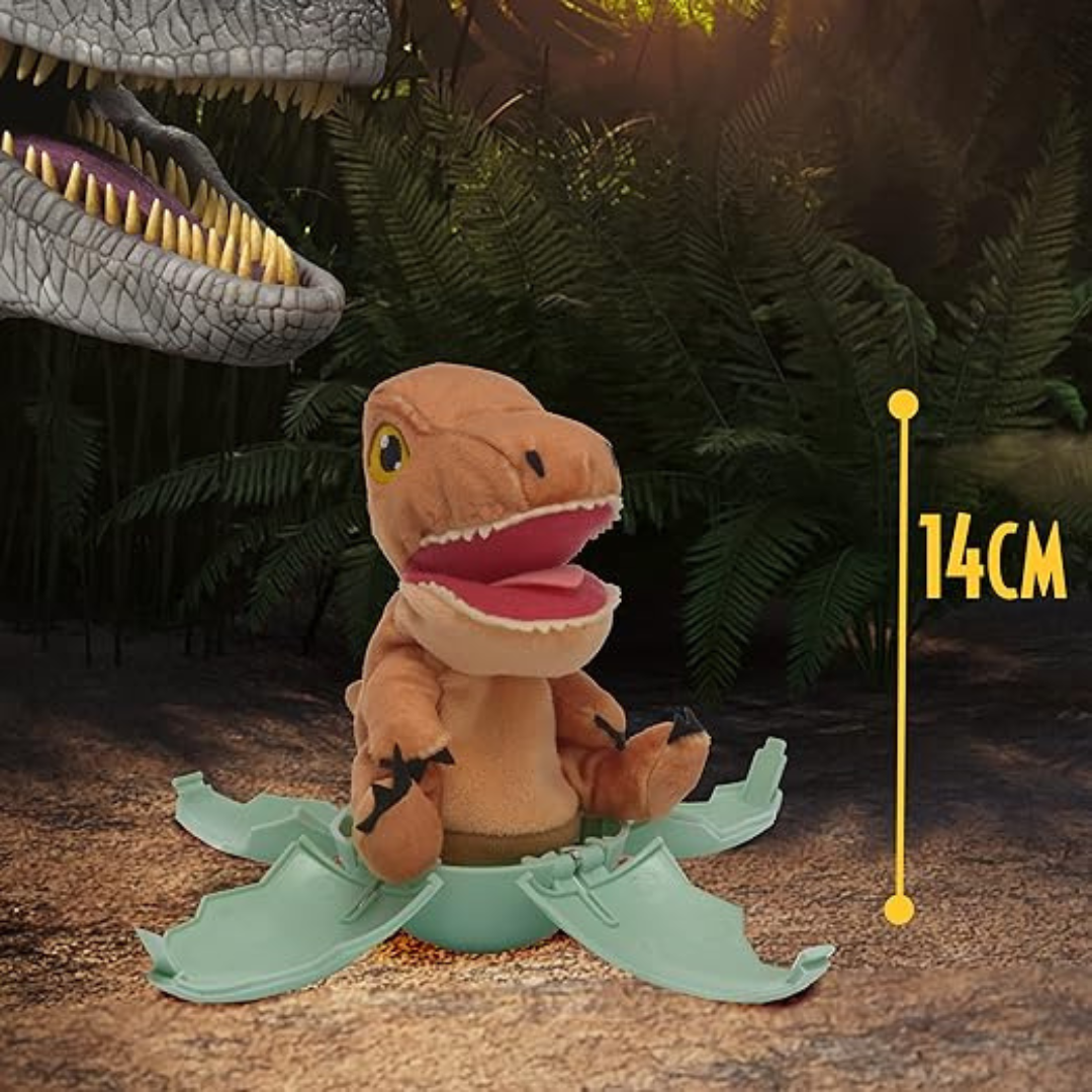 Jurassic World – Drop 'n Pop Dino – Gul T-Rex