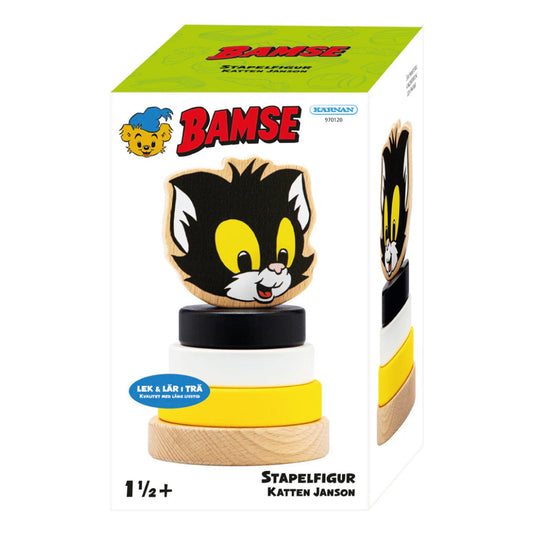 Bamse – Katten Jansson stapelfigur