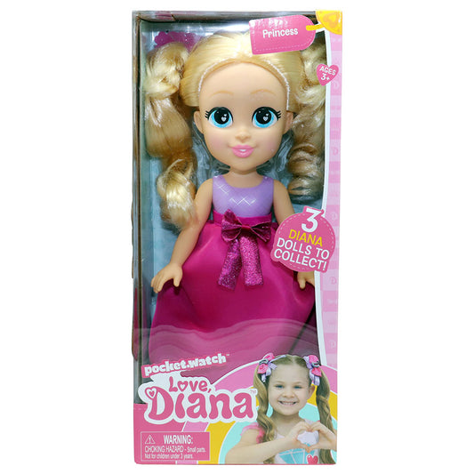 Love Diana – Prinsessdocka – 33 cm