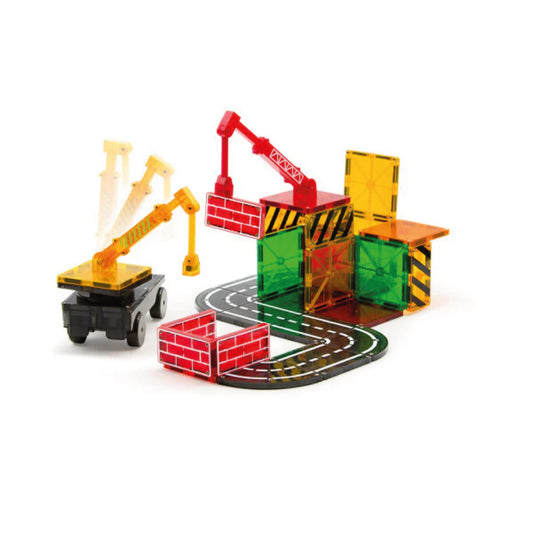 Magna-Tiles Builder – Byggarbetsplats 32 delar