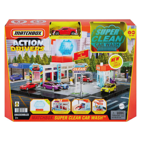 Matchbox – Action Drivers Superbiltvätt Lekset