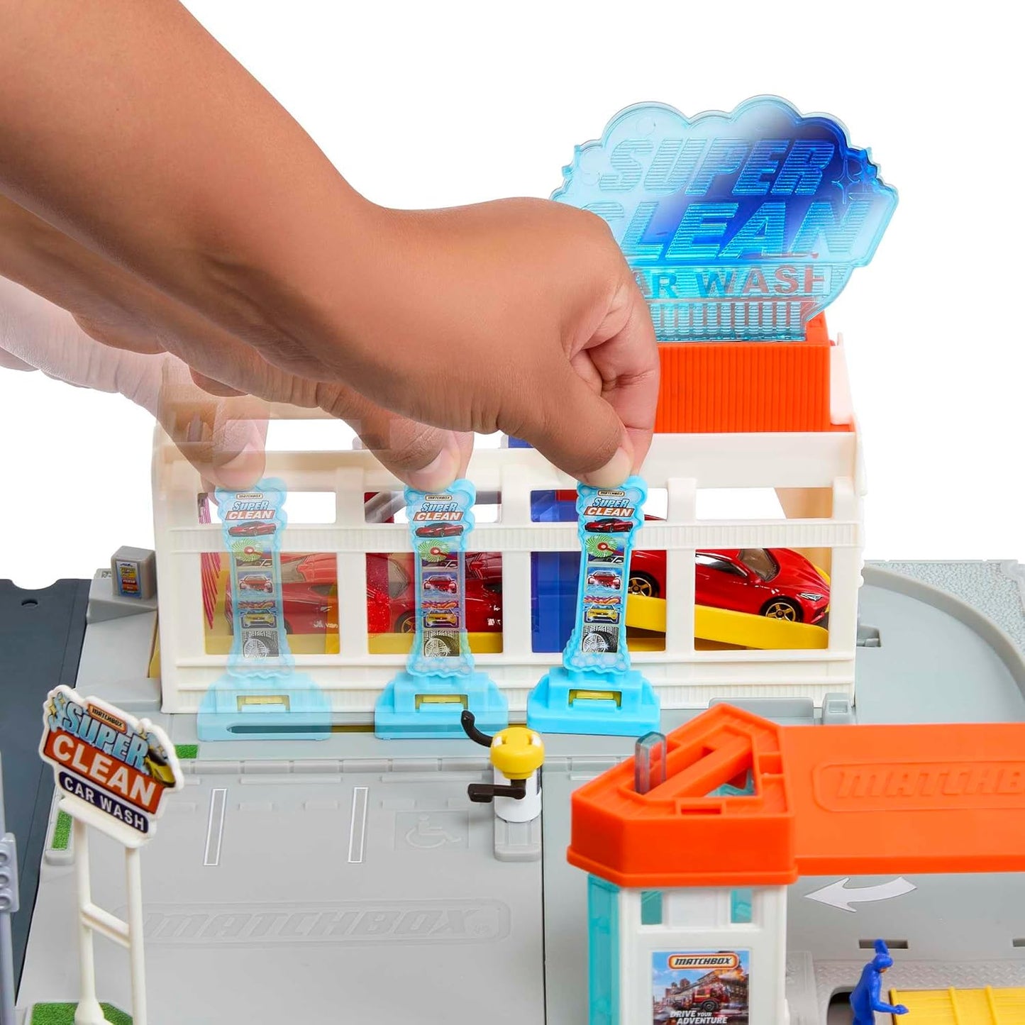 Matchbox – Action Drivers Superbiltvätt Lekset
