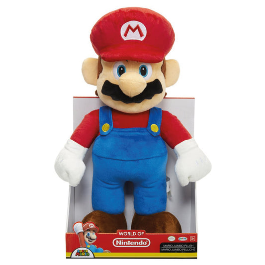 Super Mario – Mario JUMBO plush 50 cm