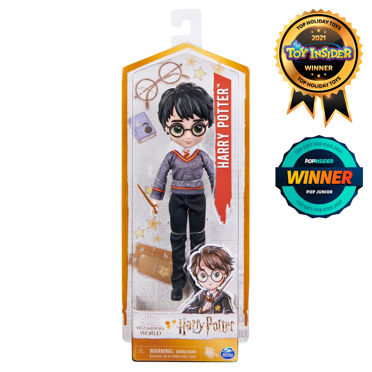 Harry Potter â Docka 20 cm med trollstav