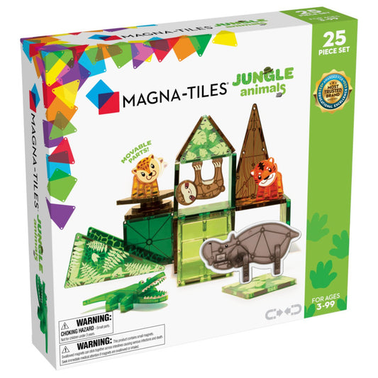 Magna-Tiles – Djungeldjur 25 delar