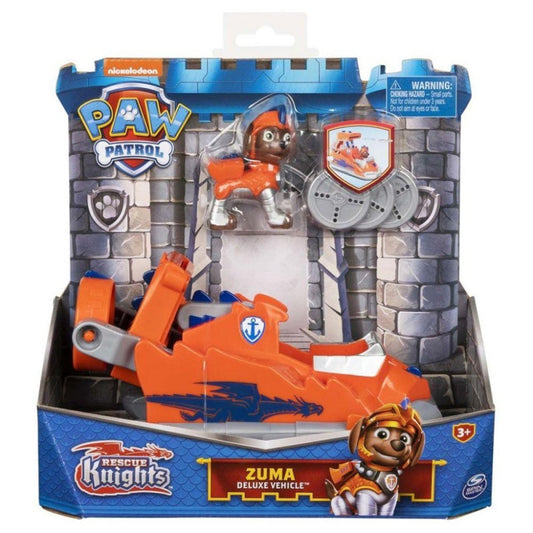 PAW Patrol – Rescue Knights – Deluxe Riddarfordon Zuma