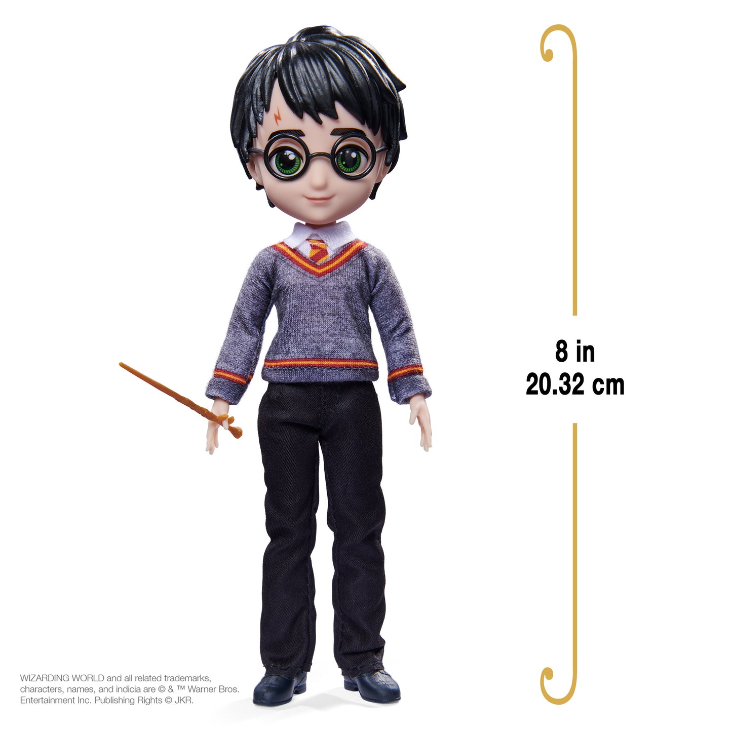 Harry Potter â Docka 20 cm med trollstav