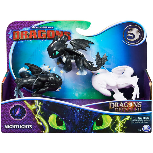 DreamWorks Dragons Legends Revealed, Lightfury och 3 Baby Nightlights