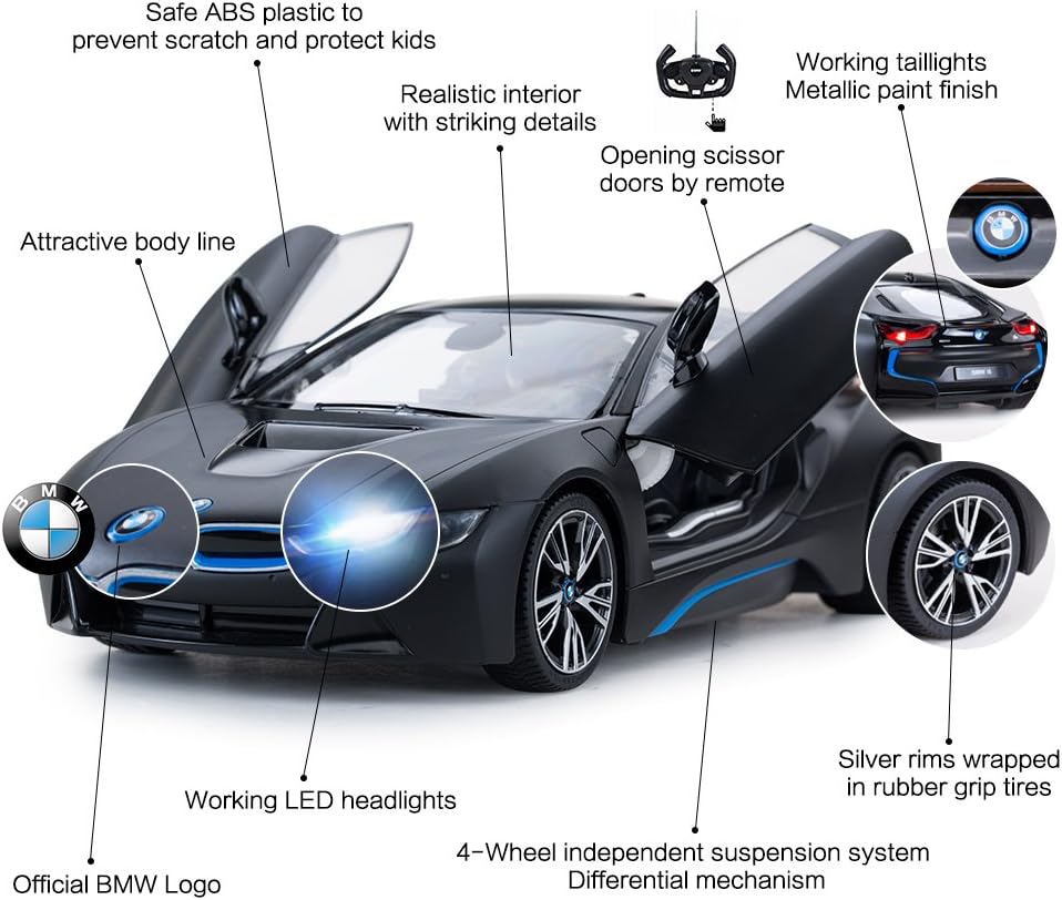 BMW i8 Modellbil - Radiostyd