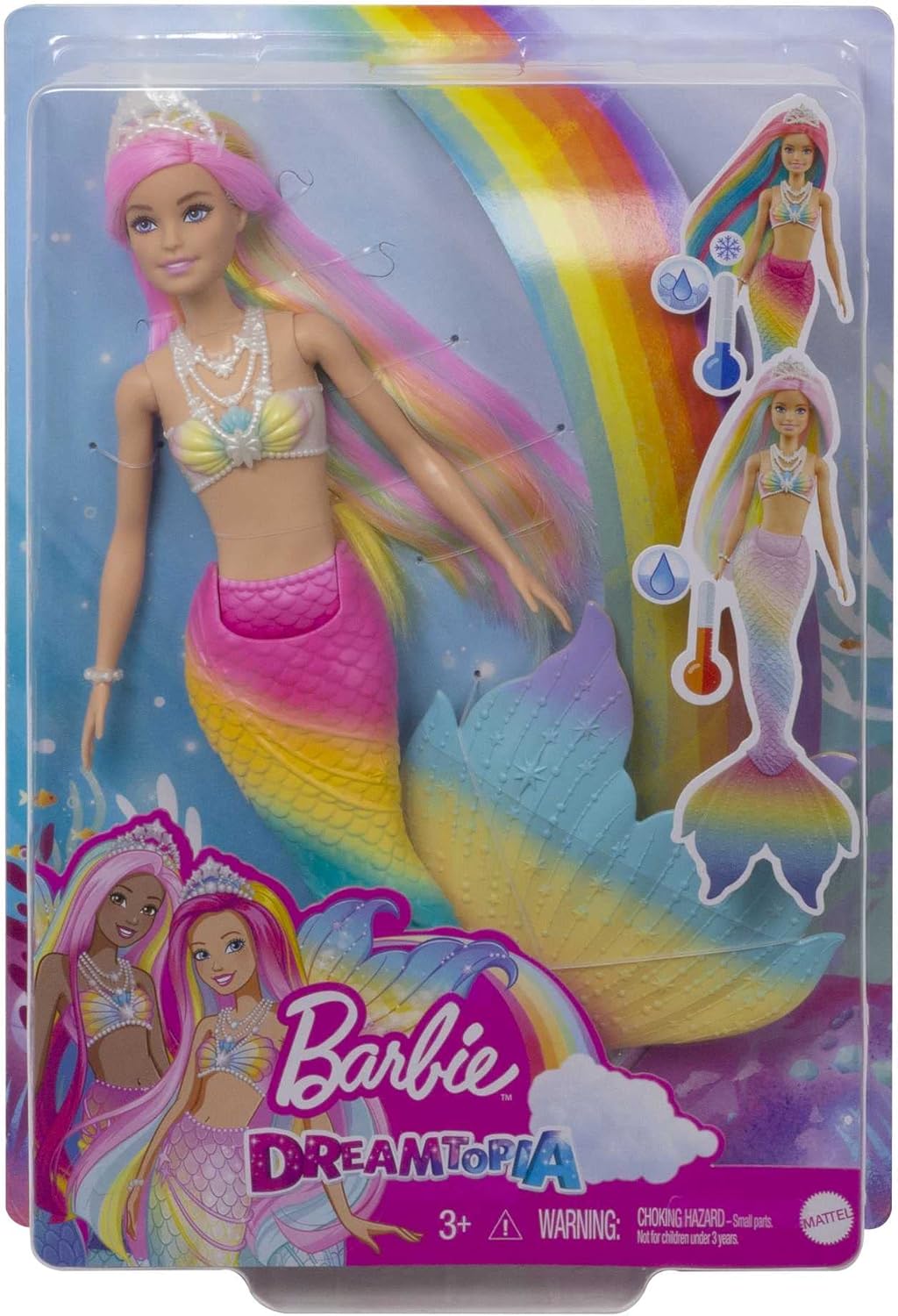 Barbie Dreamtopia Rainbow Magic-sjöjungfru