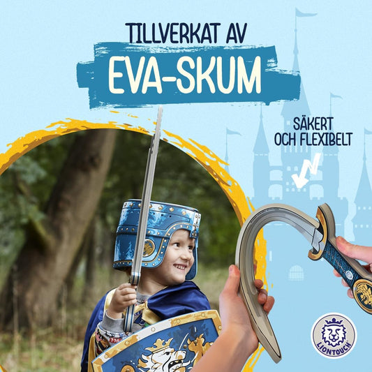 Liontouch – Ädle Riddarens Svärd, Blå – 57,5 cm