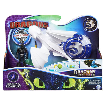 Dragon Lightfury & Hiccup Set