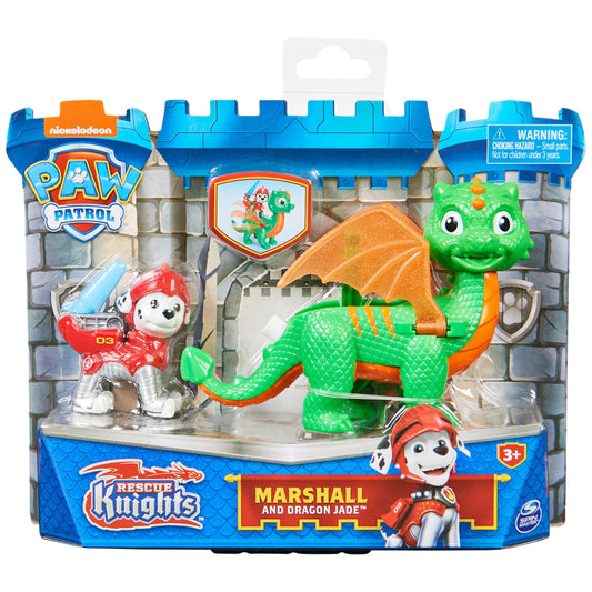 Paw Patrol, Räddningsriddarna Marshall och Draken Jade Actionfigurset