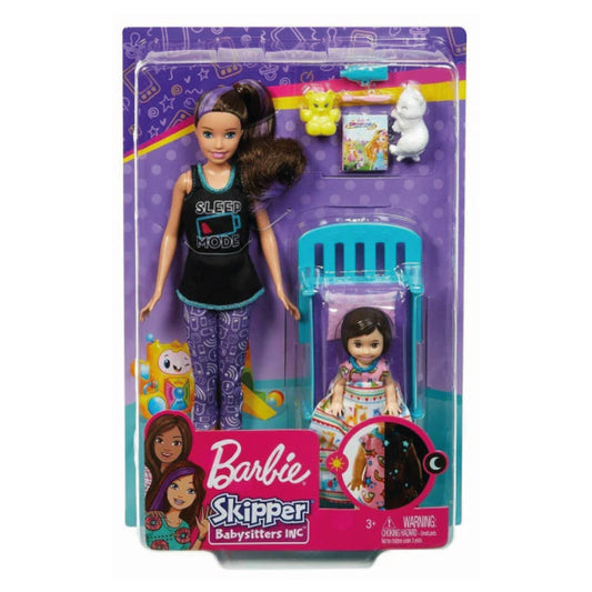 Barbie – Skipper Babysitter Läggdags Lekset