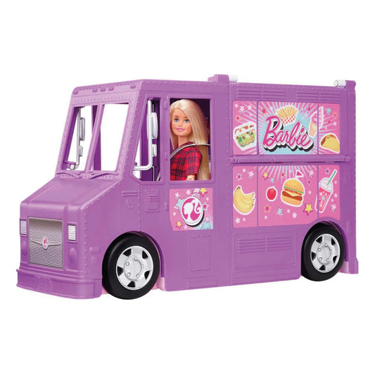 Barbie – Fresh 'n' Fun Food Truck 43 cm + 30 tillbehör