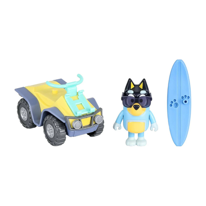 Bluey – Strandfyrhjuling med Bandit