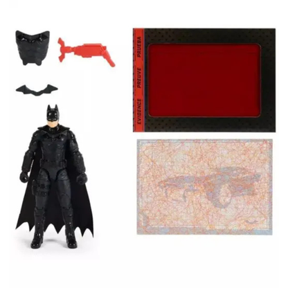 DC Comics – Batman med 3 tillbehör och ett hemligt kort