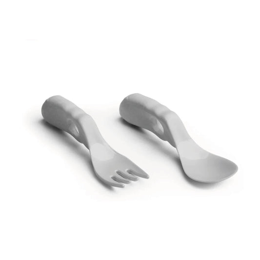 Eco Baby Sked & Gaffel, Mist Gray