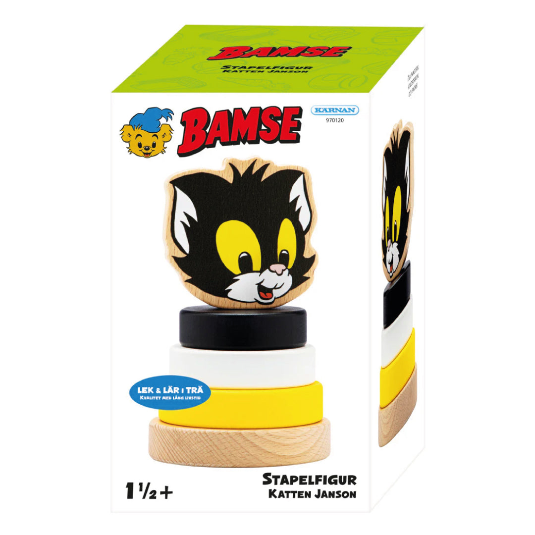 Bamse – Katten Jansson stapelfigur