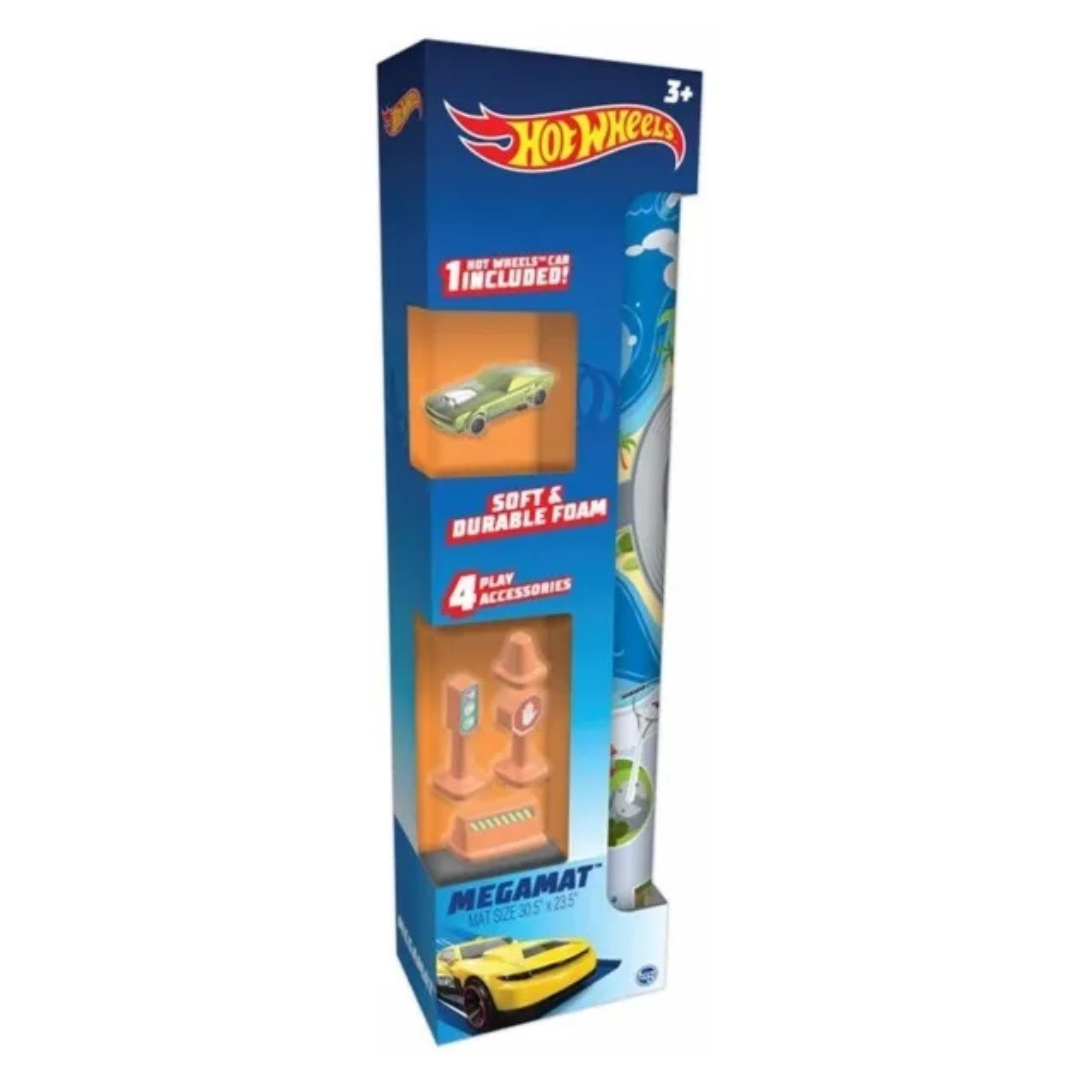 MegaMat Deluxe – Hot Wheels – Bilmatta + bil