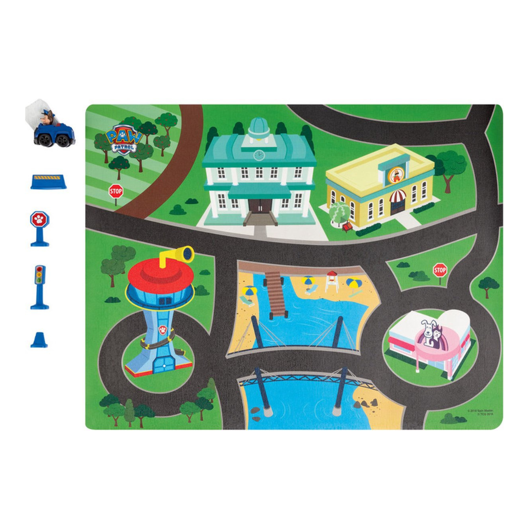 MegaMat Deluxe – Paw Patrol – Bilmatta + bil