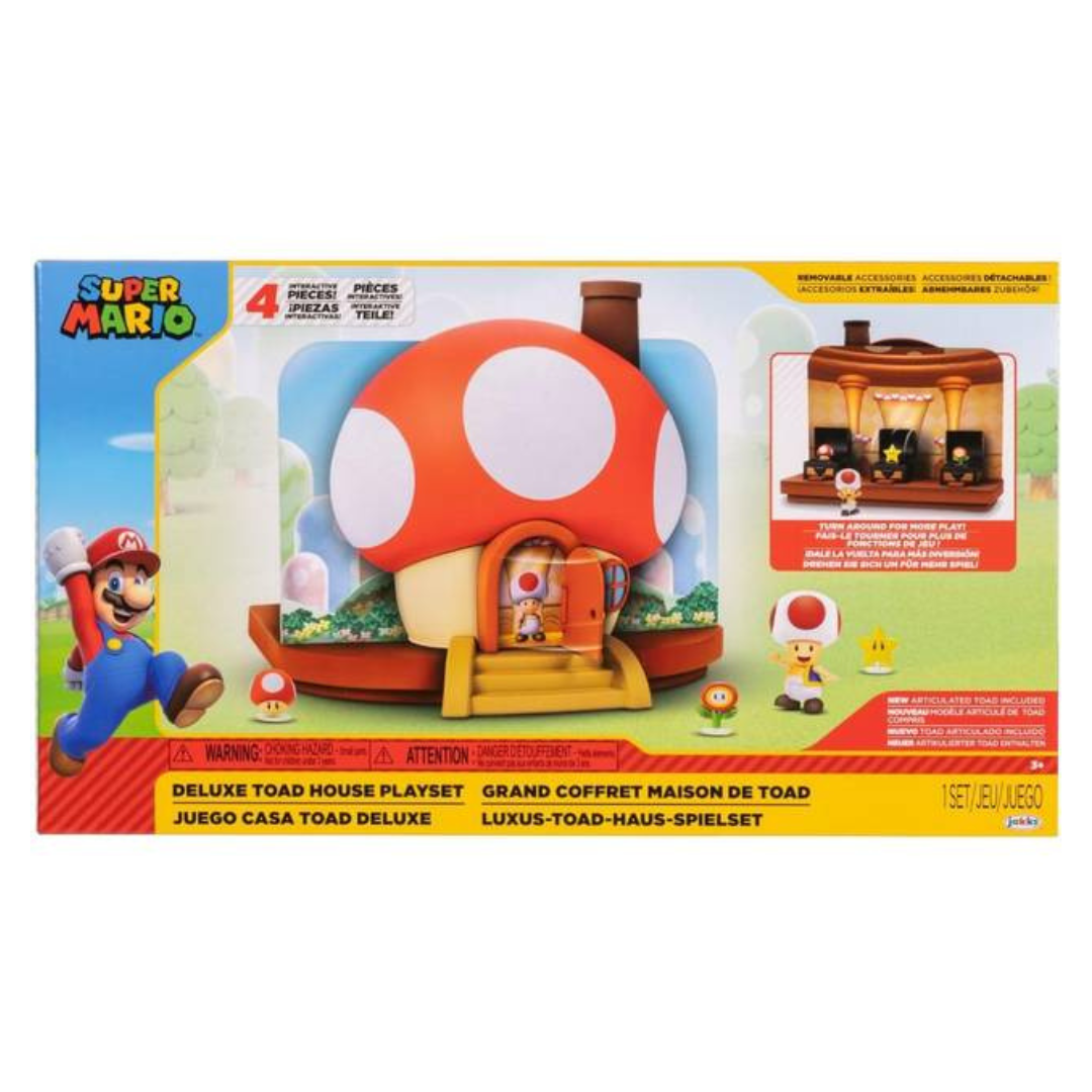Nintendo – Super Mario Deluxe Toad-Hus Lekset