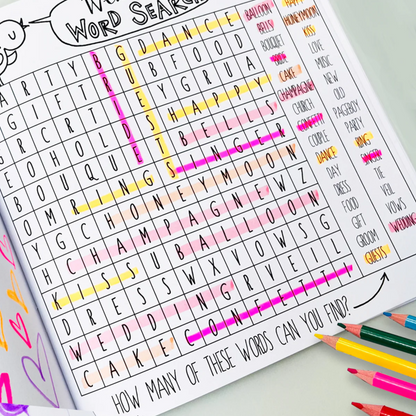 Rachel Ellen Designs - Målarbok - Bröllop