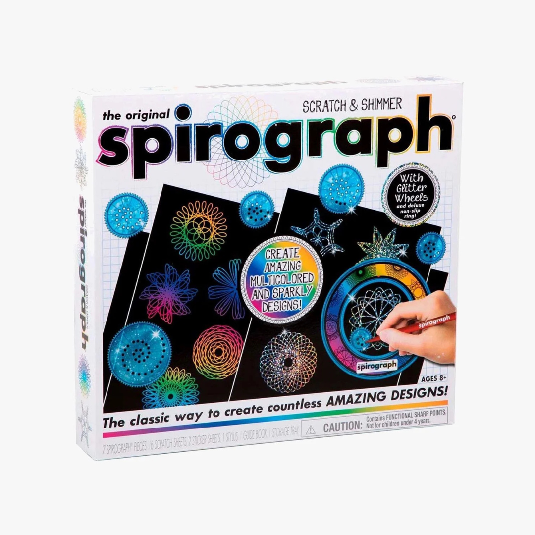 Spirograph - Ritverktyg Skrapa och Skimra