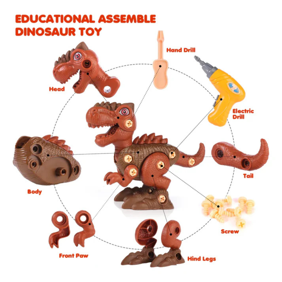 Dinosaur Planet Island – T-rex Pusseldinosaurie Byggsats