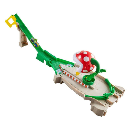 Hot Wheels – Mario Kart bilbana – Piranha plant med Yoshi Bil