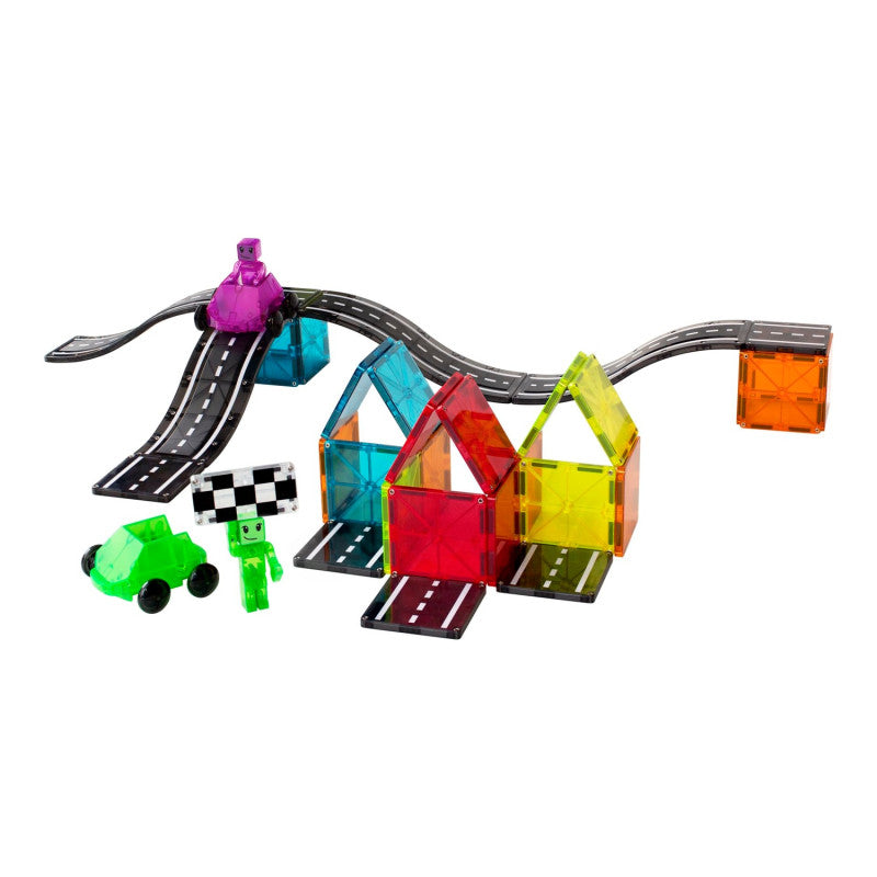 Magna-Tiles – Rullrace Duo – Byggsats 40 Delar
