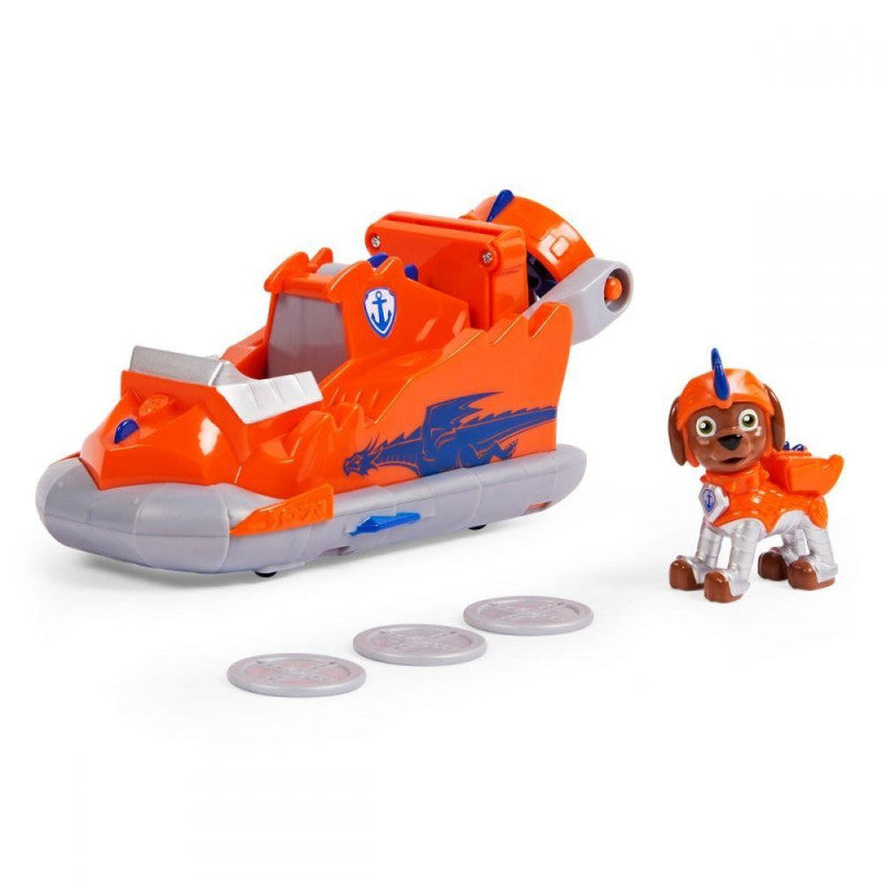 PAW Patrol – Rescue Knights – Deluxe Riddarfordon Zuma