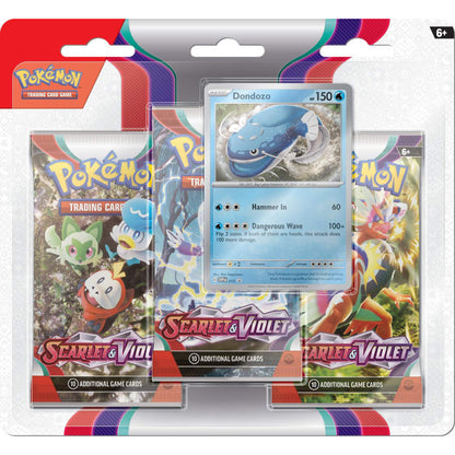 Pokemon Scarlet & Violet 3-pack Blister